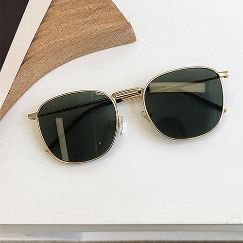 2021 Metal Classic Vintage Women Sunglasses Luxury Brand Design Glasses Female Driving Eyewear Oculos De Sol Driver Goggles