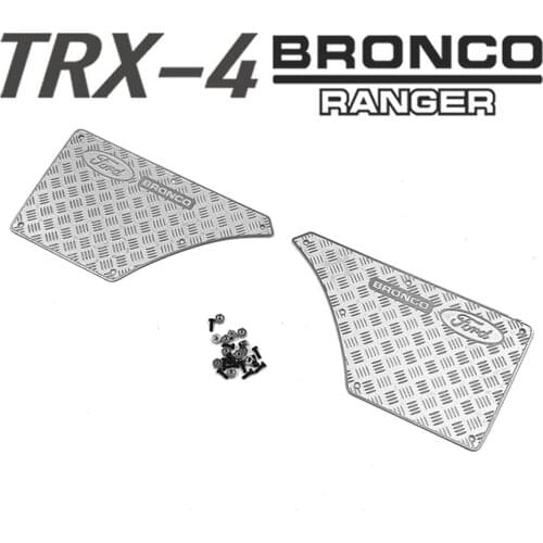 Remote Control Car TRX-4 Ford BRONCO Metal Tail Scratch Pad