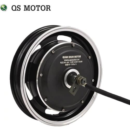 QS Motor 12 Inch 205 1500W V3 Electric Scooter In-Wheel Mope Hub Motor For Sale