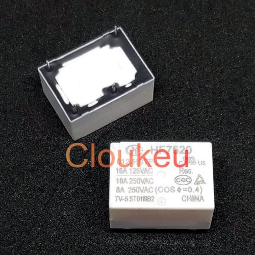 HF7520-005-HSTP 5V 16A Relay DIP4