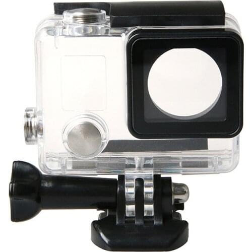 New Selling 45M Waterproof Housing Case for GoPro Hero 3+/ 4 Transparent Camera Diving GO Pro3+/ 4Protective Cover Travel