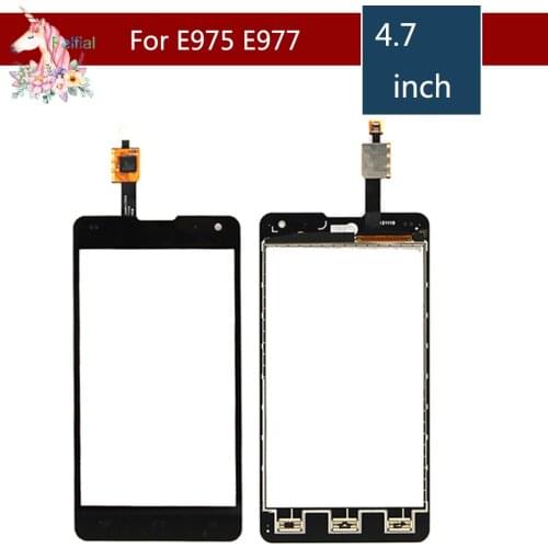 High Quality 4.7" For LG Optimus G F180 E973 LS970 E975 E977 Touch Screen Digitizer Sensor Outer Glass Lens Panel Replacement