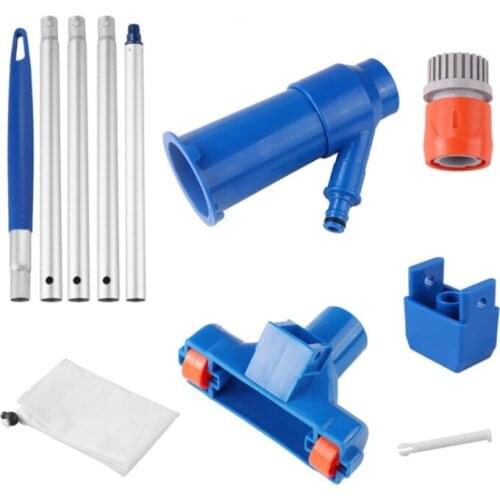 1 Set Jet Swimming Pool Vacuum Cleaner Floating Objects Cleaning Tools Vac Suction Head Pool Fountain Vacuum Brush Cleaner