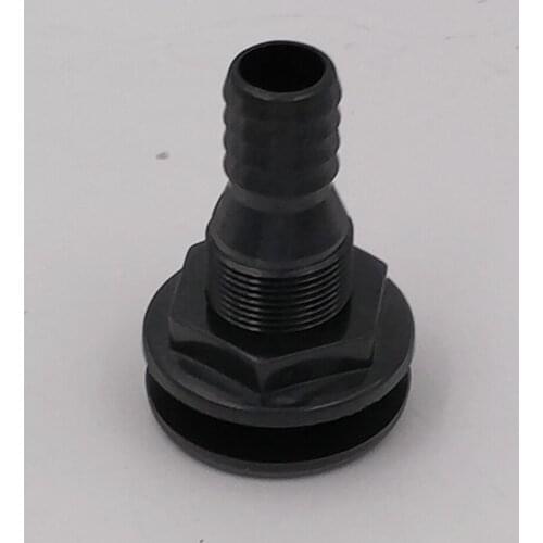 1 Piece Bilge Pump Hose Connector Marine Accessories Equipment - Black