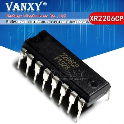 1PCS XR2206CP DIP16 XR2206 DIP 2206CP DIP-16 new and original IC