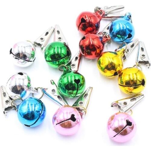 12 Pcs Xmas Light Bulb Beard Clip Party Moustache Decoration Kids Christmas Hair Bright Pendant
