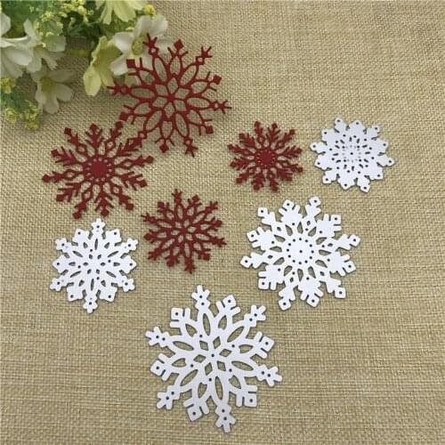 4pc/set snowflake Frame Metal Cutting Dies For DIY Scrapbooking Album Embossing Paper Cards Decorative Crafts