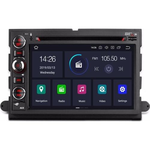 Android 10 Car DVD Player For Ford F150 F350 F450 F550 F250 Fusion Expedition Mustang Explorer Edge2GB RAM BT Wifi Canbus Radio