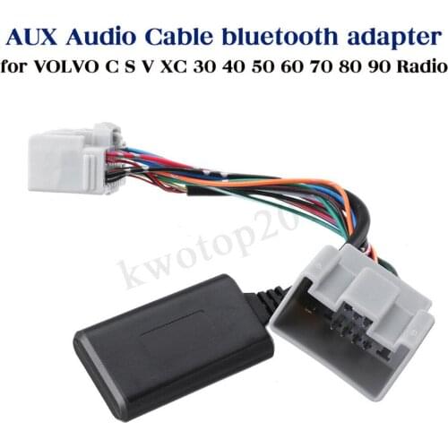 Car Bluetooth Receiver Module Wireless Music Audio Adapter for Volvo 30 40 50 60 70 80 90 C S V XC