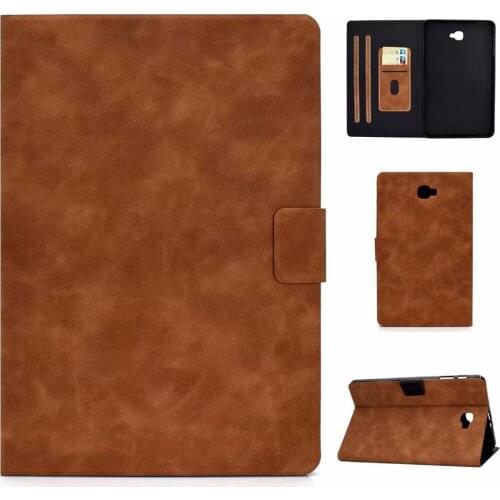 Tablet Case For Samsung Galaxy Tab A 10.1 T580 SM-T580 T585 10.1 inch Smart Cover Flip Stand PU Leather Skin Funda Shell Cover