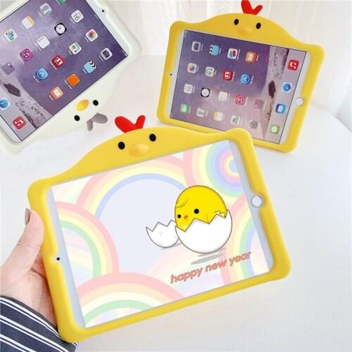 For IPad 7th Generation Case Kids Silicon Shockproo for IPad Mini 10.2 for Ipad Case Air 2 Pro 9.7" Air 3 10.5 Tablet Case+Pen