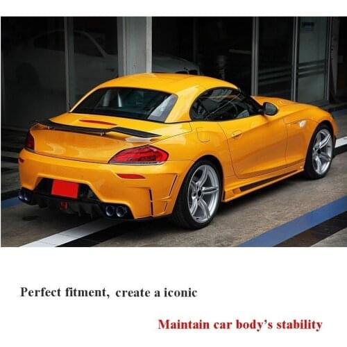 E89 R-style Carbon Fiber Rear Trunk Wing Spoiler for BMW Z4 E89 Convertible 2-Door 2009-2014