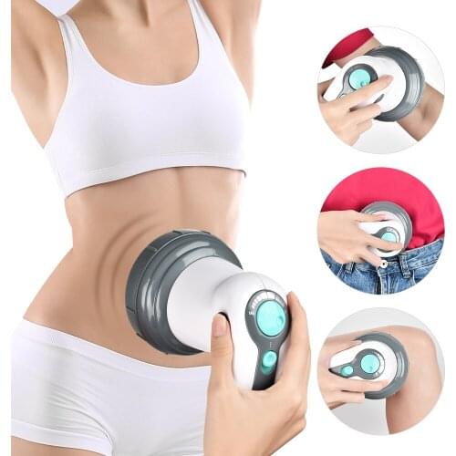 Electric Body Massager Adjustable Full Body Slimmer 3D Weight Loss Roller Control Device Professional Machine Massage Tools