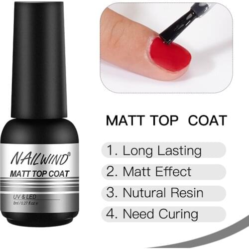 NAILWIND Gel Nail Polish Base Coat Semi Vernis For Nail Art Design Polish Nail UV LED Lamp Gel Polish