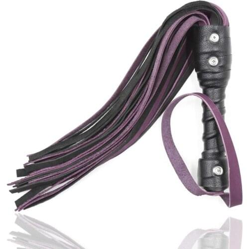 Genuine Leather Whip for Horse Riding Equestrian - Kraft First Layer