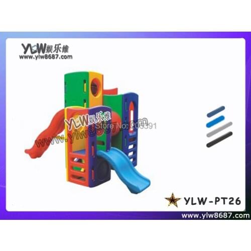 Combined slide for playground park,kids toys slides for baby play area,amusement plastic toys playground