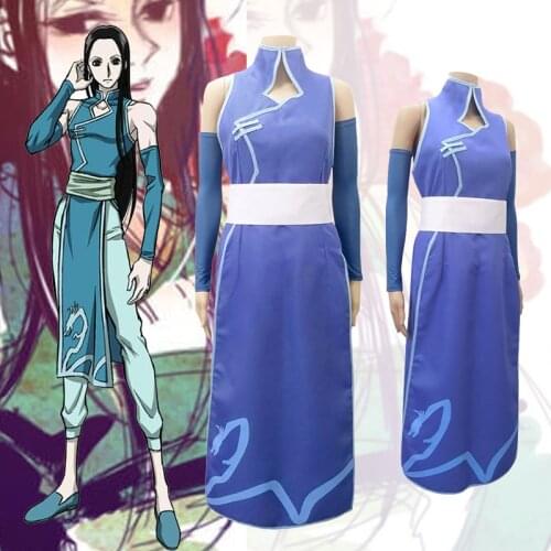 Anime Hunter X Hunter Illumi Zoldyck Irumi Zorudikku Cosplay Costume top+pant+sleeves + Wig Halloween Clothing Suits Sets
