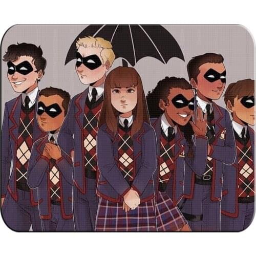 MAT SMALL SERIALS UMBRELLA SUPERHEROES mousepad raton
