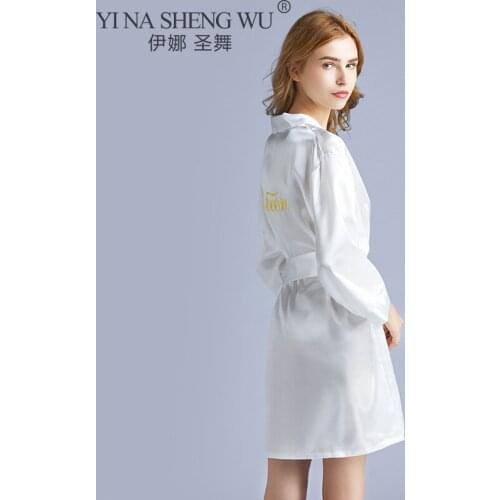 Summer Sleepwear Women Nightgown Sexy Nightdress Lady Kimono Bathrobe Kimono Gown Negligee Comfortable Home Clothes Wedding Gift