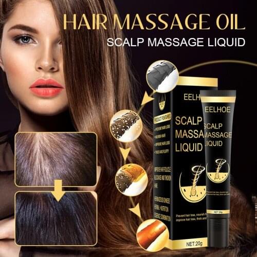 Hair Scalp Massage Oil Roll on Massager Tools for Hair Loss Damaged Hair Promote Hair Growth Essential Oil for Men Women