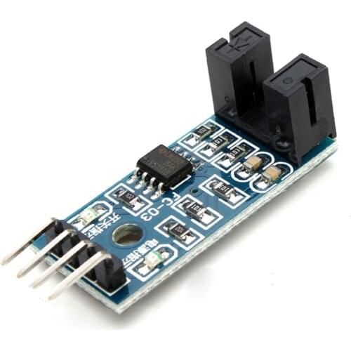 4pin Infrared IR Speed Sensor Module Grove Optocoupler Module Motor Test Counter Computing For Arduino DIY Robot Tank Car RC Toy