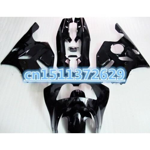 Motorcycle Fairing kit for KAWASAKI Ninja ZX6R 94 95 96 97 ZX 6R 1994 1995 1996 1997 all gloss black Fairings set-Dor D