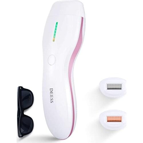 DEESS hair removal beauty kit series 3 plus, 3 in 1 hair removal, acne clear, skin rejuvenation No Cooling Gel is Not Required
