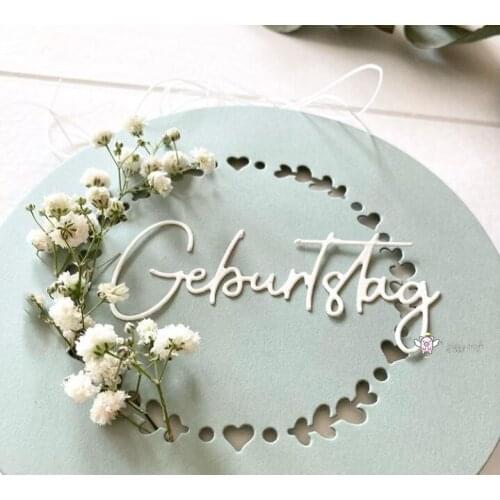 New Letter decoration metal Cutting Dies Stencils DIY Scrapbooking Paper/photo Cards Embossing Dies