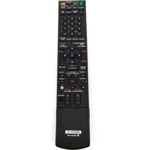NEW RM-ADP021 Replacement for SONY Audio/Video Receiver Remote Control for DAV-HDX575WC DAV-HDX578W DAV-HDX675 DAV-HDX678WF