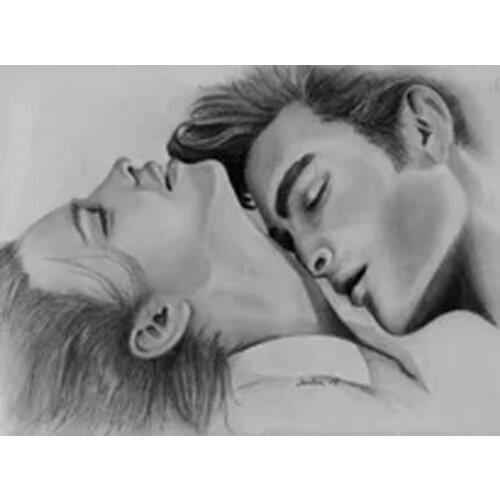 Love kiss Diamond Embroidery sale,5d DIY Diamonds Painting Rhinestones painting snow 3d Cross Stitch 3d Picture mosaic kits