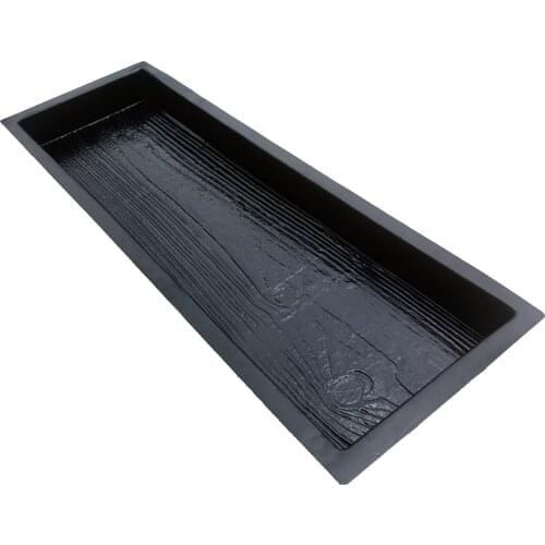 Wood Grain Personalized Plastic Garden Path Maker Paving Mold Brick Mould