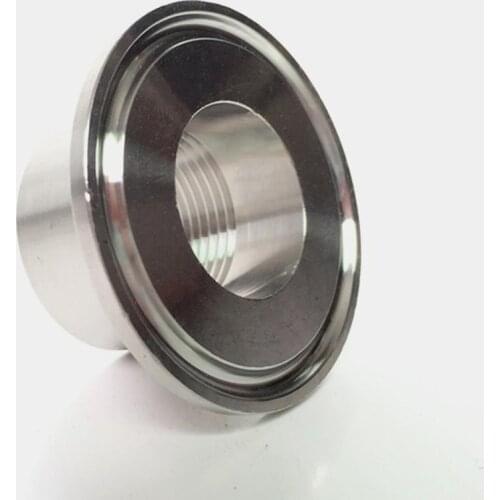 2" BSPT x 77.5mm Female x 2.5" Tri Clamp SUS 304 Stainless Steel Sanitary Coupler Fitting Home Brewing Beer
