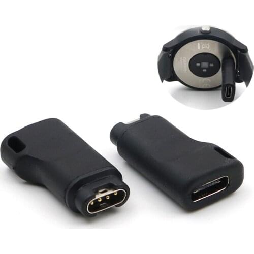 Type C USB Cable Charger Adapter for Garmin Fenix 5/5S/5X Plus Instinct 6/6S/6X Pro Venu SQ Vivoactive 4/4s/3 945 935 645 245 45