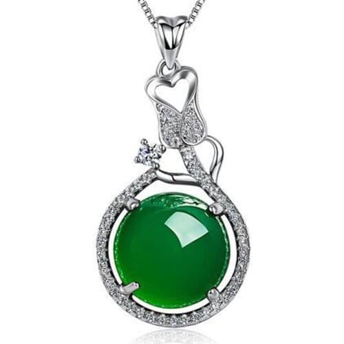 MENGYI Vintage Fashion Water Drop Cubic Zirconia Pendants Necklaces Women Elaborate Necklaces Jewelry Party Gift