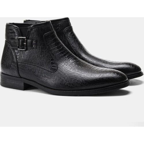 Winter Men Boots Non-Slip Warm Comfortable Shoe Men