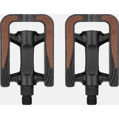 1Pair Bicycle Pedals Non-Slip Mountain Bike Bearing Ball Pedals Aluminum Alloy Cycling Bilateral Pedal Accessories