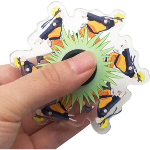 1Pcs New Rotating Animation Fidget Spinner Running Animated Character Bearing Spinner Adult Dynamic Spinning Top Toy Party Gifts