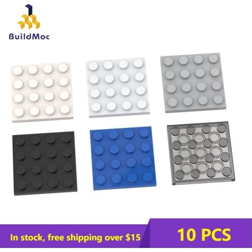 10pcs MOC 3031 4x4 Bricks Compatible Assembles Particles For Building Blocks Parts DIY Educational Crea