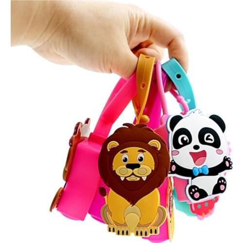 30ml Cartoon Animals Outdoor Travel Portable Squeeze Bottle Multi-purpose Empty Liquid Refillable Bottles Dispenser Containers