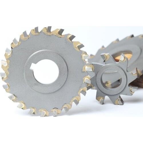 63*3 4 5 6 7 8 10 12 14 16 18 20 Cemented Carbide Tungsten Steel Three Noodles Blade YG/YW carbide Side Milling Cutter