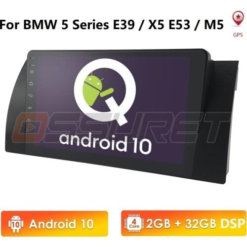 Android 10 Ossuret Car Radio for BMW X5 E39 E53 Navigation GPS for BMW 5 7 M5 E38 Multimedia Video Autoradio Stereo Player