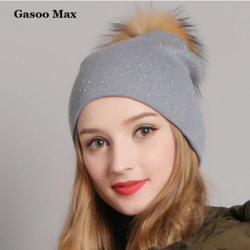 Женские трикотажные шапки Gasoo Max China At AliExpress