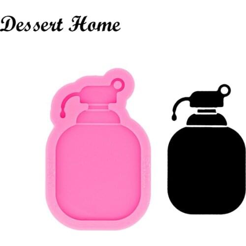 DY0564 Glossy Resin Handwashing Fluid Molds, Mold for Keychain , Silicone Molds DIY Epoxy Jewellery Making, Clay Molds