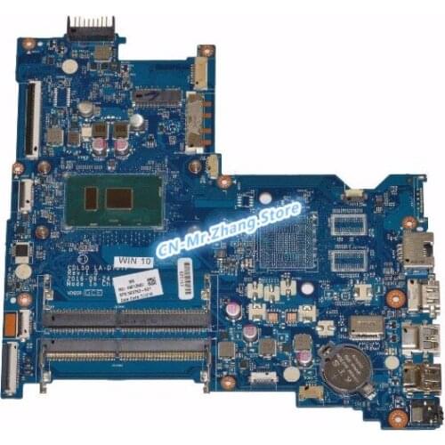 SHELI FOR HP 15-AY 15-AC 15-AY103DX Laptop Motherboard W/ I5-7200U CPU 854941-601 903793-601 LA-D707P DDR4