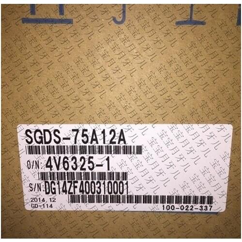 NEW&ORIGINAL ORIGINAL AC SERVO DRIVER SGDS-75A12A