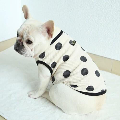 French Bulldog Clothing Summer Dog Pets Clothes Pug Dog Vest Poodle Schnauzer Welsh Corgi Costume Shiba Inu Bulldog Shirt Coat