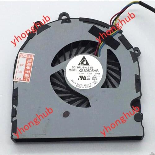 Delta Electronics KSB0505HB CM38 DC 5V 0.40A Server Laptop Cooling Cooling Fan