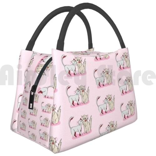 Portable Insulation Bag Todobaku Kitties Todoroki Shouto Bakugo Katsuki Todobaku Bakutodo Bnha