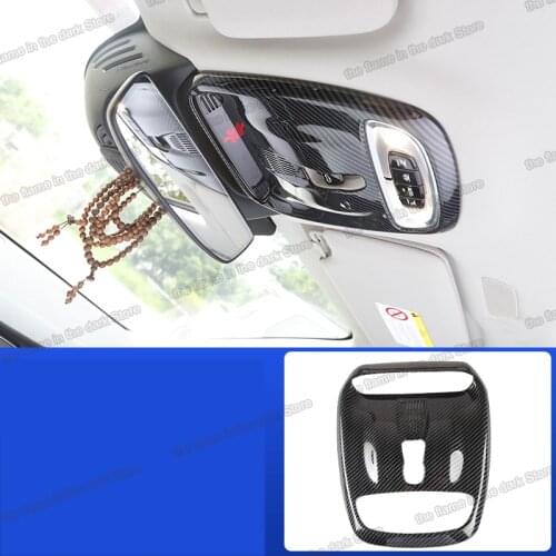 Lsrtw2017 wood color abs car reading light frame trims for volvo xc60 2017 2018 2019