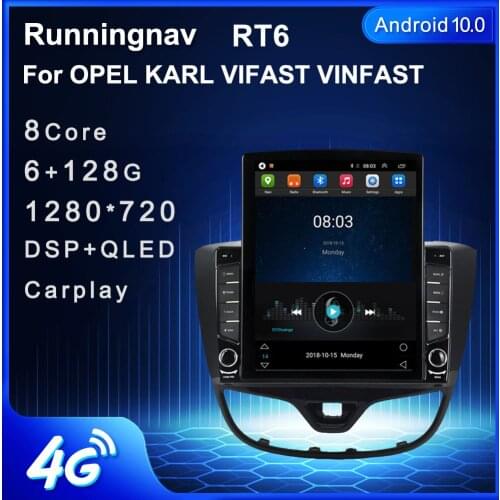 Runningnav For OPEL KARL VIFAST VINFAST Tesla Type Android Car Radio Multimedia Video Player Navigation GPS